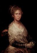 Portrait of Josefa Bayeu y Subias wife of painter Goya